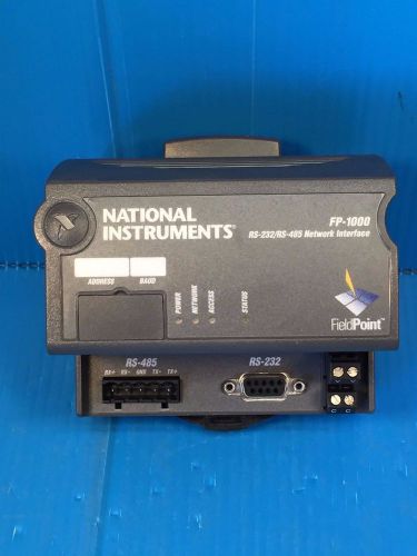 National Instruments FP-1000 Network Interface RS-232 RS-485