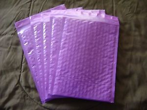 10 Purple 10x15 Bubble Mailer Self Seal Envelope Padded Protective Mailer