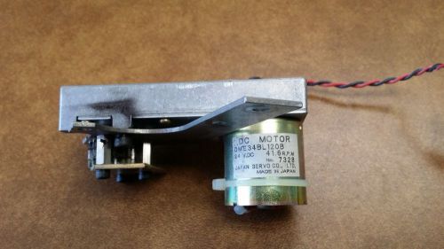 Santinelli Nidek 7070 edger  grinding pressure DC motor assembly base