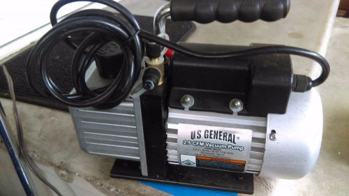 US General  Vacuum Pump Dual Voltage 1/6 HP  1720 RPM 2.5CFM NOS NR