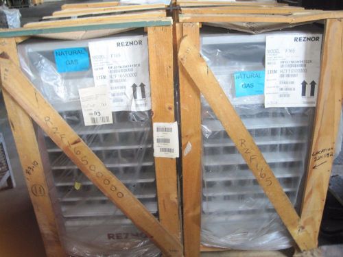 2 ---Reznor Natural Gas Heater F165 165000BTUs 1Ph 115V  BRAND NEW