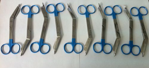 10 Bandage Scissor Blue Color Handle Paramedic EMS Nurses Medical Uniform Supply