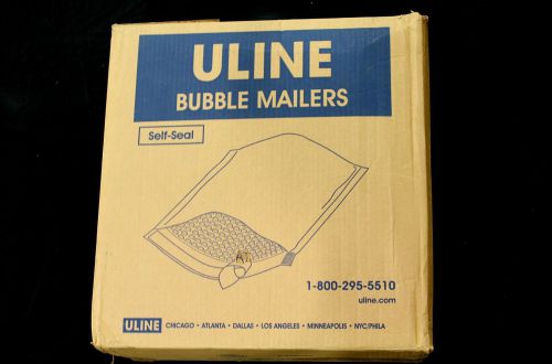 Lot Of 133 Yellow ULINE Bubble Mailers