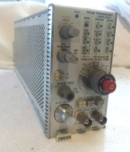 Tektronix 7B53A Dual Time Base / 7000 Series with Option 5 !!!!