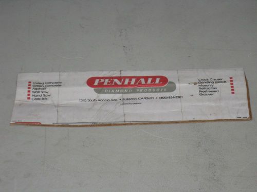 PENHALL 2 1/2&#034; X 62&#034; DIAMOND CORING DRILL SHAFT