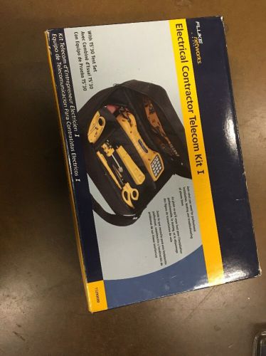 Fluke networks 11290000 electrical contractor telecom kit i with test set new for sale