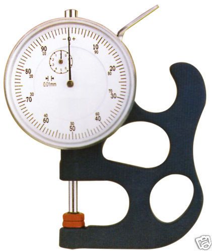 0-0.5 INCH DIAL THICKNESS GAGE GRADUATION .001 NEW