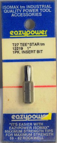 Eazypower Tools T27 TEE Star Insert 1&#034; Screw Driver Bit 12219