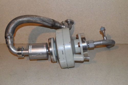 VEECO LAB/INDUSTRIAL VALVE SETUP-REMOVED FROM BELLJAR SYSTEM-BRAIDED CABLE (VC4)