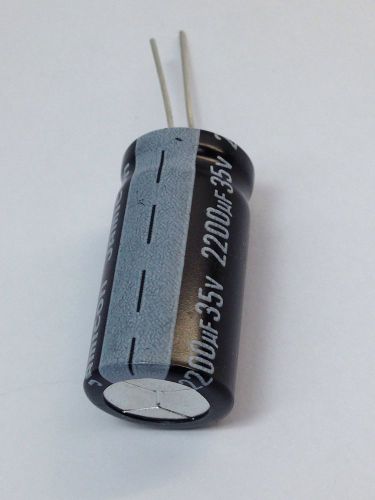 2200UF 35V 85 C 2200MFD LOT OF 6 JAMICON RADIAL CAPACITORS