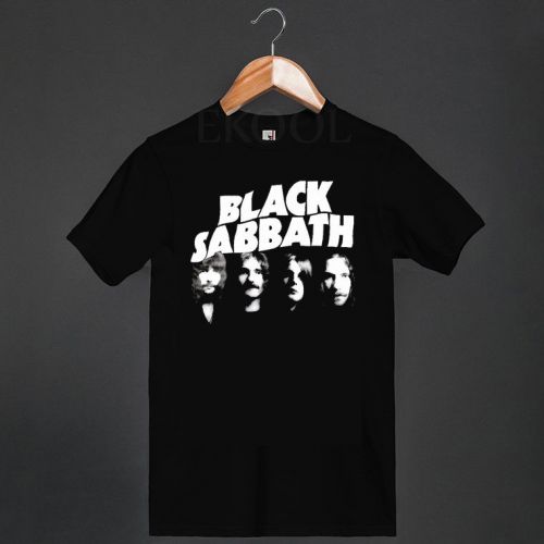 Black Sabbath US Tour 78 Men&#039;s T-Shirt Avengers Iron Man Ozzy Osbourne S-3XL