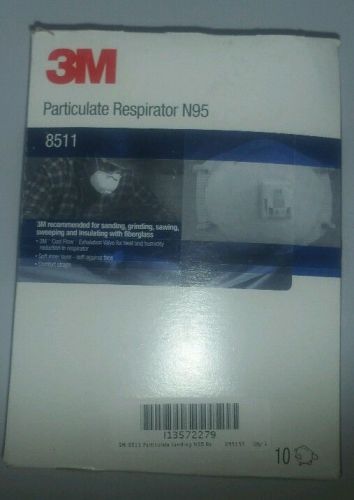 3M 8511 Particulate Sanding N95 Respirator with Value