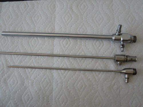 Lot of 3 Endoscopes/Laparoscopes (Photos with details)