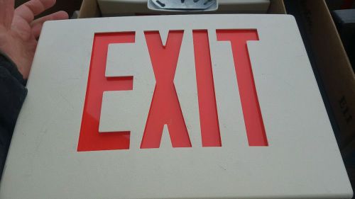 LED Exit Sign- Red Letter