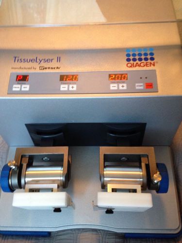60% off! qiagen tissuelyser ii 2 retsch mm400 mixer mill grinder lo use adapters for sale