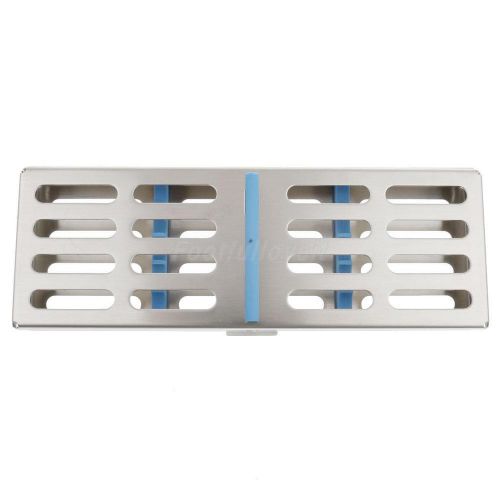 Sterilization cassette rack disinfection tray box hold 5 dental instruments for sale