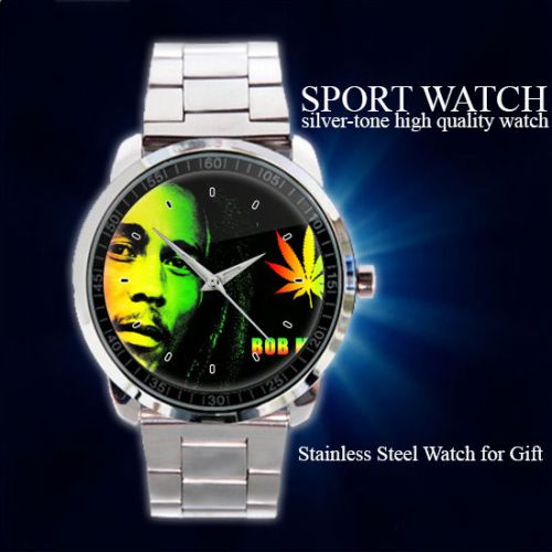 Bob Marley - I Smoke Two Joints Sport Metal Watch
