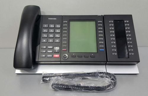 TOSHIBA IP5631-SDL IP5631SDL Business Phone w/KM5020 Key Expansion Module
