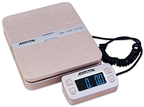 Shippro w-8580 110lbs x 0.1 oz gold digital shipping postal scale, for sale