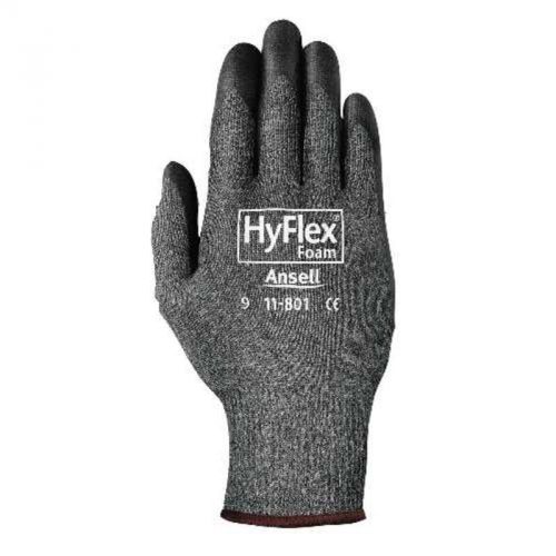 Hyflex glove black foam nitrile  1 pair r3 gloves 11-801-9 176490491816 for sale