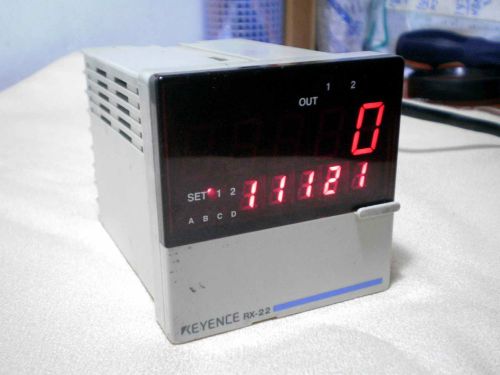 Keyence RX-22 Digital Counter,RX22,Used,Japan(4088)