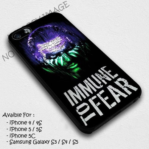 Jeff Hardy Immune To Fear Iphone Case 5/5S 6/6S Samsung galaxy Case