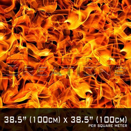 Hydrographic film for hydro dipping water transfer film orange flames for sale