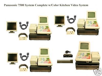 Panasonic 7500 4 terminal system w/color kitchen video for sale