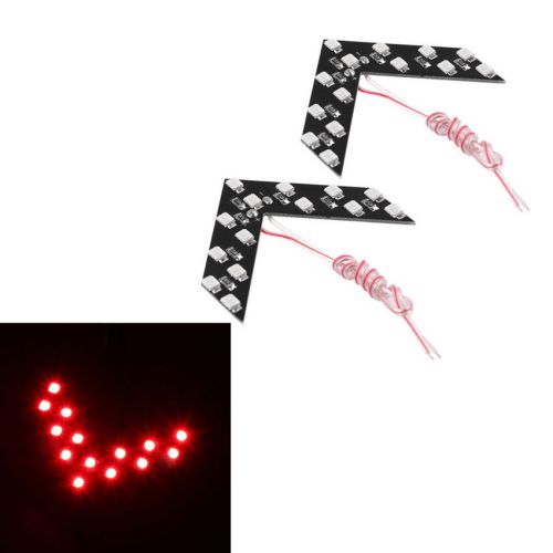 2X Turn Signal Lamp Panel Indicator for Car Side Mirror 2016 LED Light 14-SMD