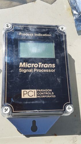 PCI Paragon Controls Process Microtrans Signal Processor Air Flow CFM 10691