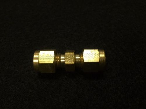 Ib d3u duolok union, 3/16 tube fitting x 3/16 tube fitting, brass (same as swage for sale