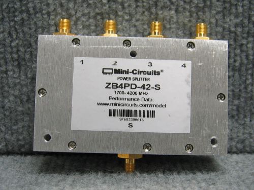 MINI-CIRCUITS ZB4PD-42-S POWER SPLITTER,1700-4200 MHz 4 way