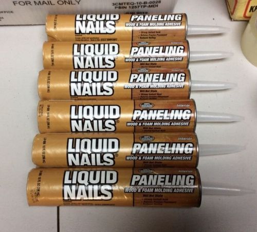 6 liquid nails paneling molding adhesive interior for sale