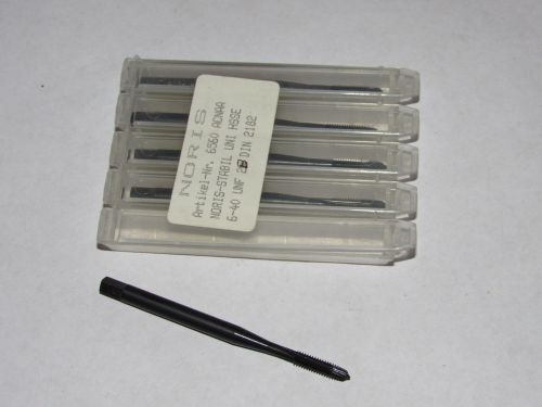 1 reime-noris #6-40 unf-2b uni hsse 3-flutes oxide plug spiral point tap germany for sale