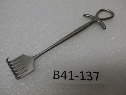 Codman 50-8073 VOLKMAN RETRACTOR 7.75&#034; 4 Sharp Prongs Orthopedic Instruments