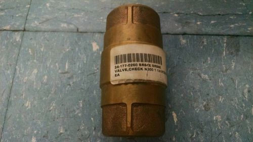 Strataflo no.300   1 1/4 check valve for sale