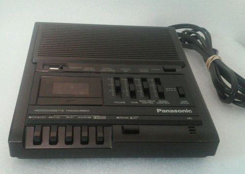 Panasonic RR-930 Microcassette Transcriber Office Micro Cassette Recorder analog