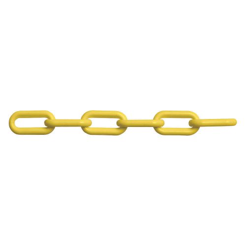 Peerless yellow plastic chain, weldlss, 8mm, 150ft l new  &amp;4f&amp; (rl 3775) for sale