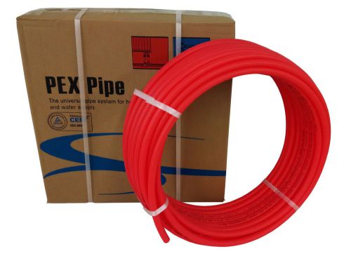 1&#034; x 100ft Red Pex Tubing/Pipe Pex-B 1-inch 100 ft Potable Water NonBarrier