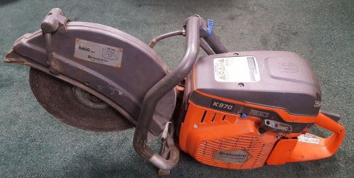 Husqvarna K970 14&#034; Concrete Cement Cut Off Demo Demolition Saw w/ Blade