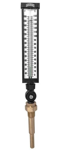 New winters tim dual scale valox ind 9it thermometer 6&#034; stem 3/4&#034; npt thermowell for sale