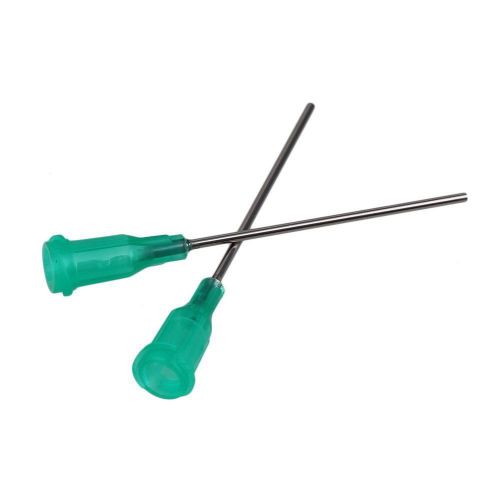 100pcs 1.5 inch 18ga blunt tip dispensing needles industrial syringe needle tips for sale