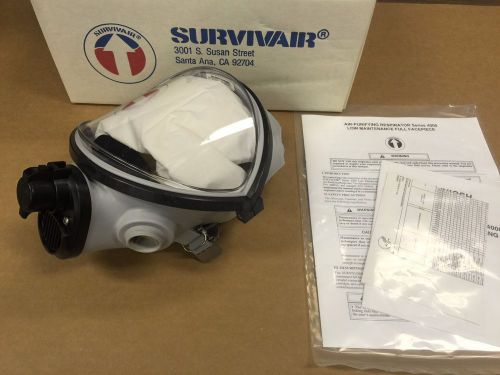 Survivair 4000 Full Face piece Respirator brand new small