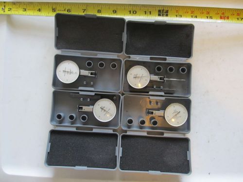Aircraft tools 4 Brown and Sharpe dial indicators for parts