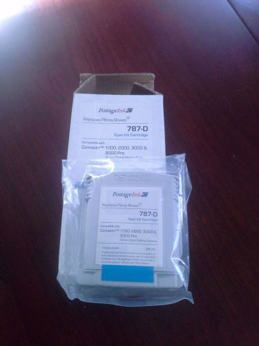 New Sealed Cyan Ink 787-D Premium Compatible Cartridge for Connect+ Series
