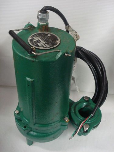 Hydromatic submersible sewage pump 1/2 hp 575v 3ph 135gpm skhs50m5 broken cord for sale