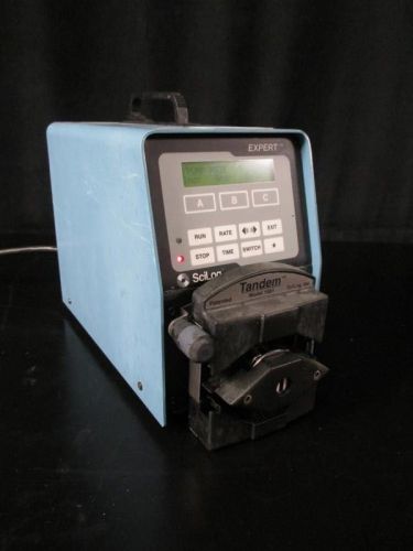 Scilog expert peristaltic pump with tandem head model 1081 9.2ml/min working for sale