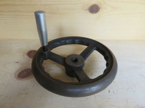 8  &#034;   Cast Iron Handwheel with Handle