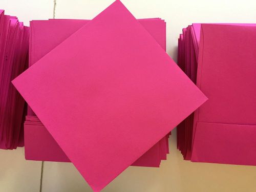 7 1/2 x 7 1/2 Square Invitation Envelopes - Raspberry (240 Qty.)