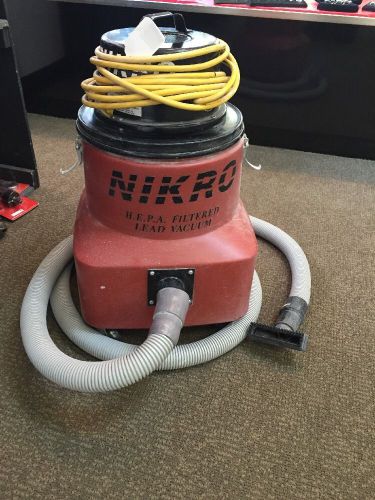 Nikro lv10 hepa lead vacuum 10 gallon for sale